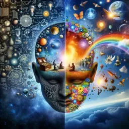 {Allegory: Imagination is more important than knowledge. - Albert Einstein}