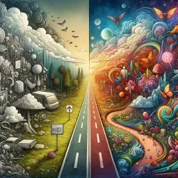 {Allegory: Logic will get you from A to B. Imagination will take you everywhere. - Albert Einstein}